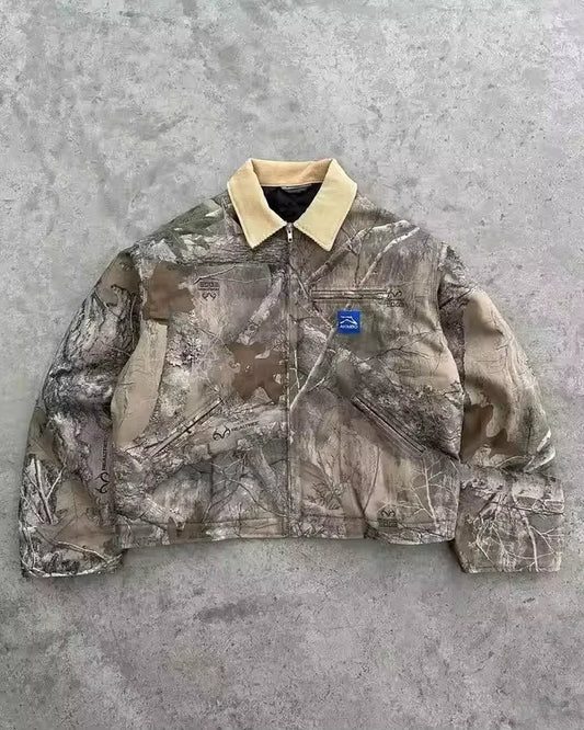 Streetwear American Washed Vintage Black Denim Jacket Y2K Clothes Men Hip Hop Letter Patch Embroidery Rhinestones Oversized Coat